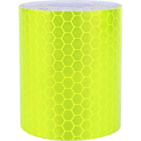Reflektierendes Sicherheitsband für Fahrzeuge – 5 cm x 3 m, Gelb, gut sichtbares PVC (1/5)
