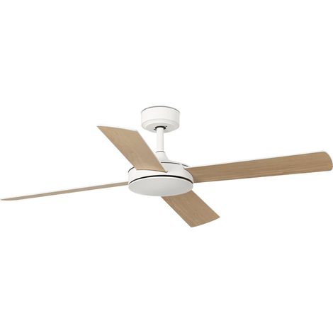 MALLORCA L Ventilador blanco/arce