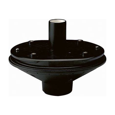 Luminaire pour mât GLOBOS without dome IP55 E27 70W 24mm Noir (1/2)