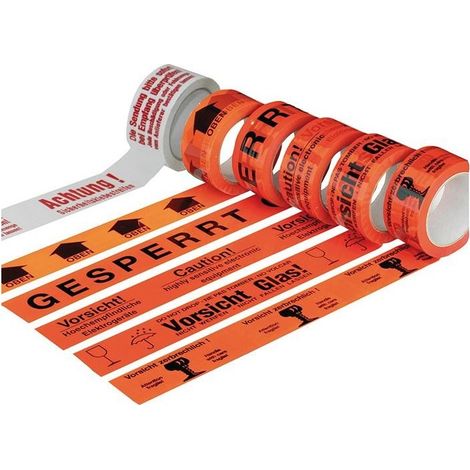 STRECKEN - Warn-Klebeband 50mmx66m-Empf. Elektrogeräte- (Par 6)