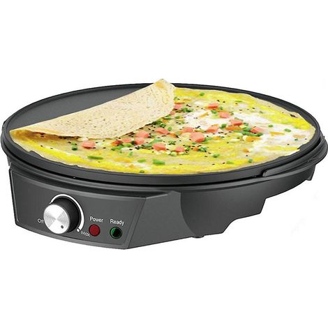 Elektrische Pfannkuchenpfanne, kleine Pfannkuchenmaschine, Pfannkuchenbratpfanne, Federpfannkuchenrollmaschine