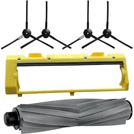 Accessoires de rechange pour robot aspirateur A4/A4S/A40/CEN550, rouleau central, couvercle de brosse principale, brosse latérale (1/3)