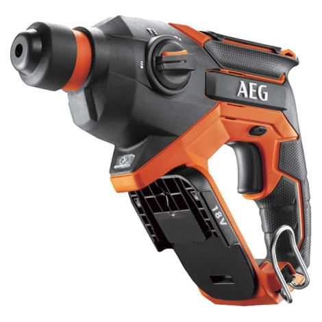 AEG – Perforateur burineur 18V SDS Plus – Cadence de frappe 5500 cps/min – Compact pour accès restreint – Pour béton armé et acier (1/4)