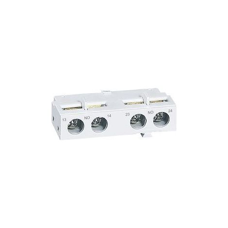 Legrand 417404 Contactos auxiliares, 2 contactos NA - disyuntor de motor MPX³ - montaje frontal