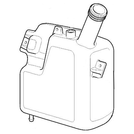 Réservoir essence tracteur tondeuse Stiga - GGP - 325735134/0