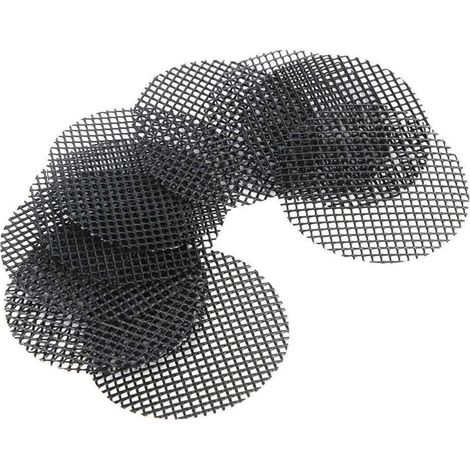 10 PCS Jardinage Pot de Fleur Trou Maille Tapis Jardinage Pot De Fleur Trou Trou Maille Tapis Pad Usine D'empotage Bonsai Fond Grid Tapis(8cm / 3.1in) (1/5)