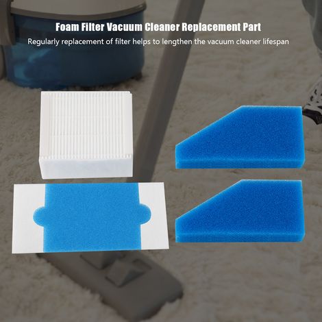 Lot de 5 filtres en mousse pour aspirateur, pièces de rechange pour système de filtration 787241 (1/5)