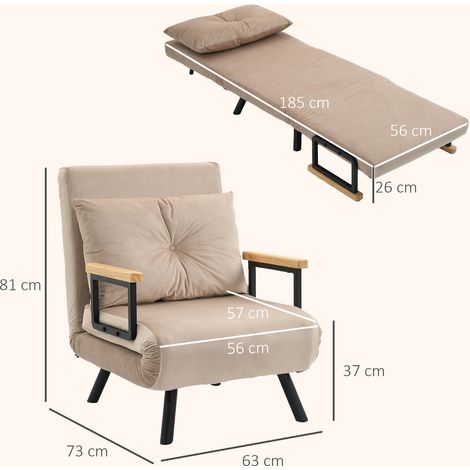 Fauteuil inclinable de style scandinave, idéal pour se détendre ou lire. Coussin capitonné inclus, noir et naturel. (1/5)