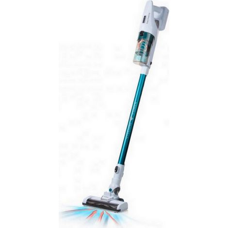 DOMO DO233SV - Aspirateur balai sans fil 2-en-1 - 2 vitesses - Systeme cyclonique - Autonomie 20min - Réservoir poussiere 0,6L (1/5)