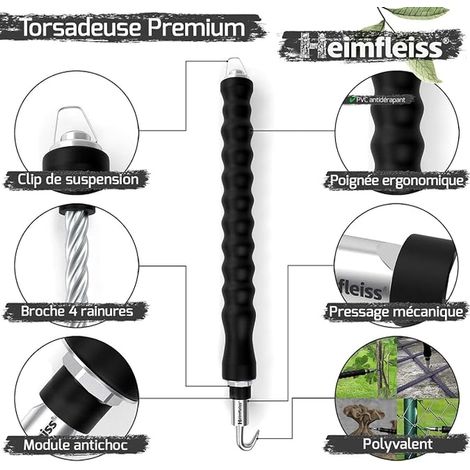 Twisting Machine Annealed Iron Wire 1.0 x 100-160 mm Wire Closure Iron Wire with Eye (1/2)