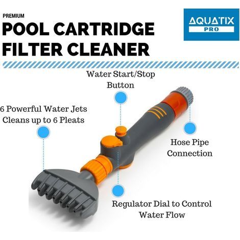 Filter Cartridge for Swimming Pool and Spa Vacuum (1/5)