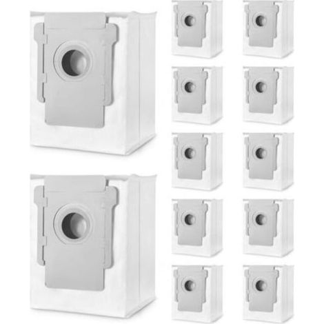 12 vacuum bags for iRobot Roomba i7 i7+ j7 j7+ i3 i3+ i4 i4+ i6 i6+ i8 i8+ S9 S9+ E5 E6 E7, vacuum bags-AquaForge (1/4)