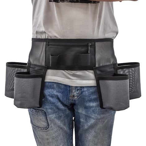 Ceinture À Outils De Nettoyage,Sac Résistant À Multiples Poches - Pochette Outils Tablier Travail Avec Ceinture - Pour Le Travail La Construction Le Jardinage Le Ménage Le Jardin L'hôtel Les