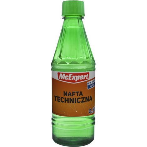 Nafta Technique - Solvant Pour Colles Et Lubrifiants - Usage Professionnel En Chimie De Construction - 0,5 L