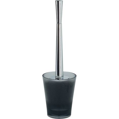 Brosse Wc avec support Acrylique MAX LIGHT Gris Spirella