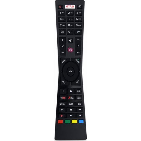 Telecomando TV compatibile con JVC RM-C3232, con tasto Netflix (1/5)