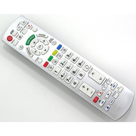 Mando a distancia de repuesto para TV. Compatible con el mando a distancia para TV Panasonic N2QAYB000572. (1/2)