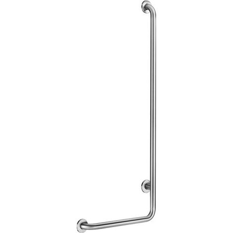 Main courante Delabie en forme de L (gauche) D32 H1150mm finition satiné