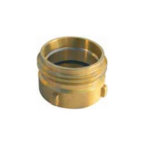 RIDUZIONE IN OTTONE FISSA M UNI 810 - F GAS ISO 228 Misura: 2&rdquo F DN 45M
