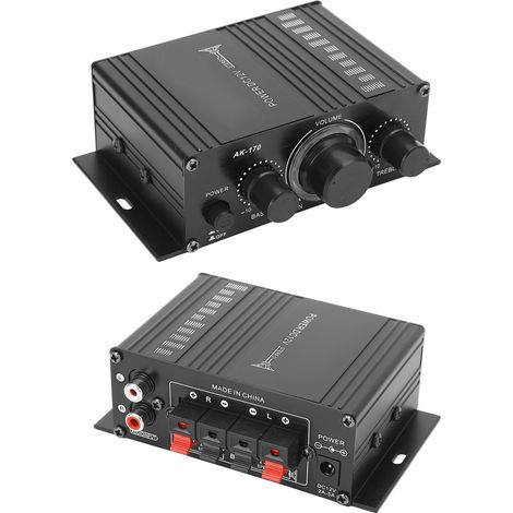 Mini-12V-Verstärker, klarer Klang, verzerrungsfrei, tragbar für Auto oder Zuhause, MP3-Player (1/5)