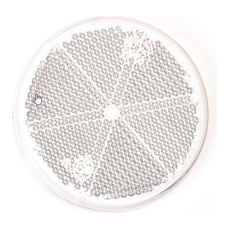 CATADIOPTRE ROND BLANC (1/3)