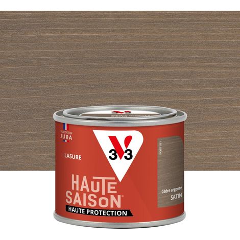 V33 Lasure V33 Haute saison 8 ans cèdre blanc satiné 0.125 l
