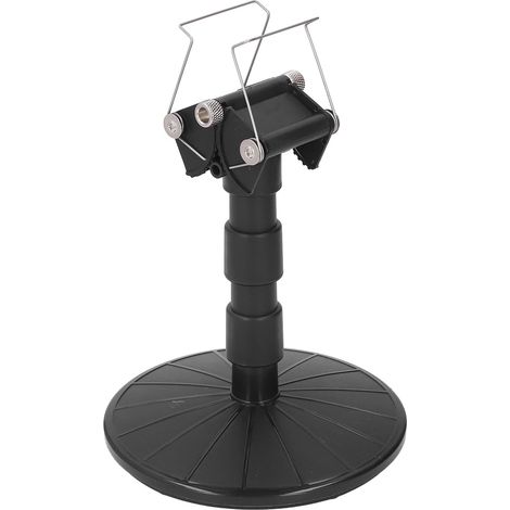 Support de Plateau Tournant pour Peinture, 19 Cm de Diamètre avec Bâtons de Serrage Hauteur Réglable, Support de Pulvérisation Stable pour Modélistes Amateurs, (1/5)
