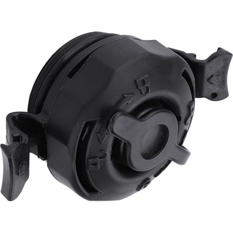 Bouchon de fermeture sécurisée 3 en 1 pour valve de gonflage de matelas gonflable Intex, noir (1/5)