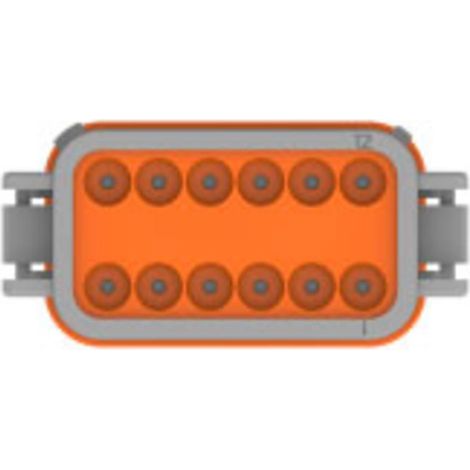 TE Connectivity DT06-12SA Connettore circolare Presa dritta Tot poli: 12 Serie (connettore circolare): DT 1 pz. (1/5)