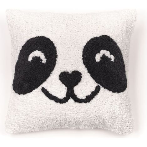 Today Kissen Panda schwarz-weiß 40 x 40 cm Baumwolle (1/3)