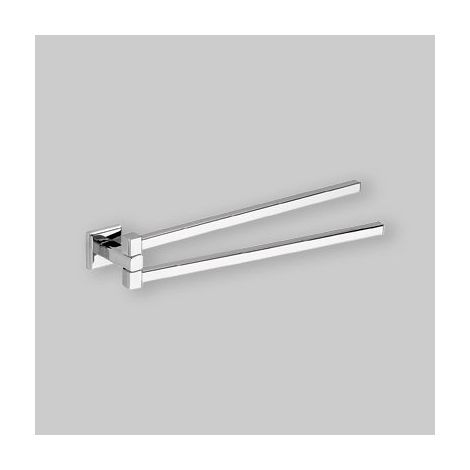Porte-serviettes pivotant Colorado chromé (1/5)