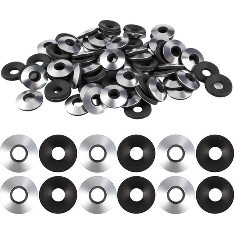 Packung mit 200 M6,3 x 16 mm Flachscheiben EPDM-Dichtungsscheiben