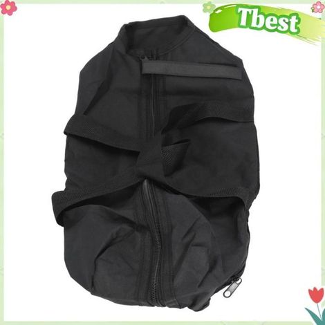 Sac de toilettage pour chat, réglable anti-morsure et anti-rayures avec fermetures éclair et arrière pour le bain, des
