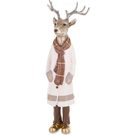 Figurine de cerf Kelly en plastique multicolore 42 x 13,5 x 14 cm (1/5)