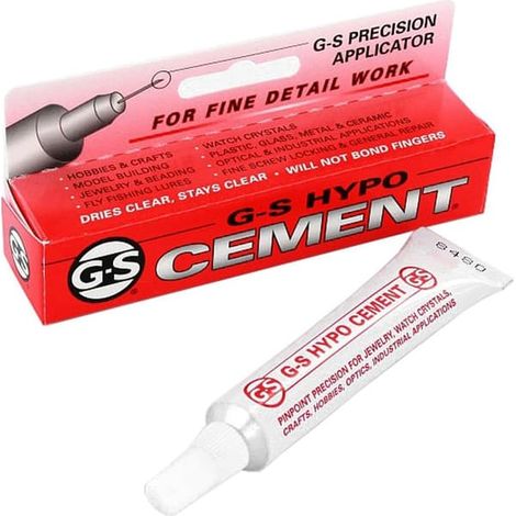 Ecleanfy - Emballage d'origine GS de la colle hypoallergénique McGuinness de Jeweltool (1/5)