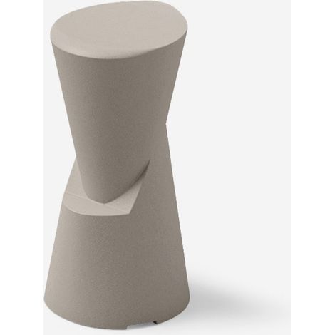 Design-Barhocker aus Polyethylen für innen und außen Dot - Beige (1/4)