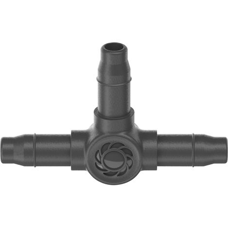 RACCORDO A T 4,6 MM 4,6 MM - (3/16) GARDENA IRRIGAZIONE MICRO-DRIP-SYSTEM