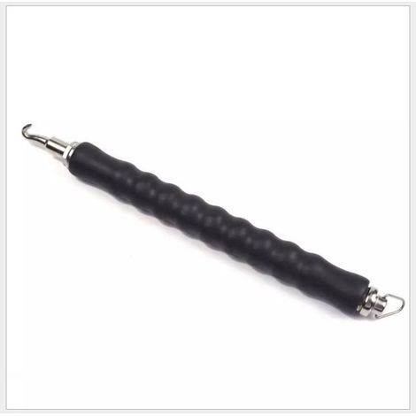 Crochet Rétractable Semi-Automatique, Torsadeuse de Torsion de Fil D'armature, Twister en Métal à Poignée Souple, Postuler à pour Fil Métallique Réduire la Fatigue des Mains(Noir) (1/5)