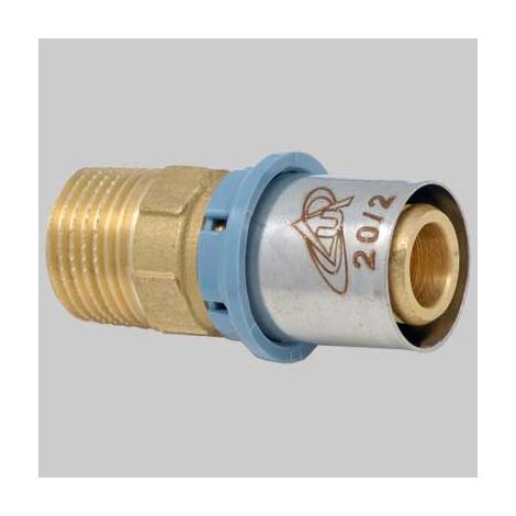 RACCORDO DIRITTO MASCHIO DELT ALL 20 x 1/2 UNIDELTA