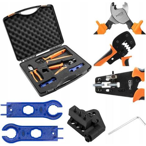 Kit outillage pour panneau photovoltaïque - NEO TOOLS - 01-559 (1/3)