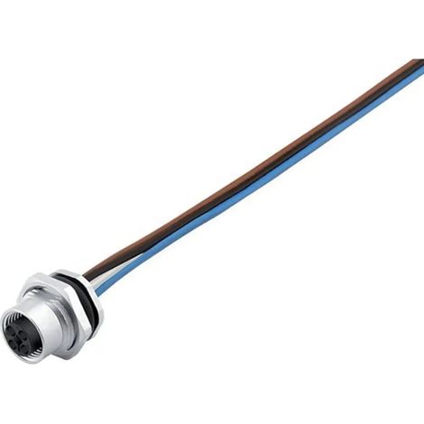 [NEUWERTIG] B-Ware Binder Rundsteckverbinder Buchse Stecker 4 Pol Serie 813 Gehäusemontage 1 Stück