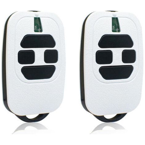 Lot de 2 émetteurs portatifs pour porte de garage – 433,92 MHz – Compatible DEA GTI2/4, GT2/4, MIO TR2/4, MIO TR2N/4N – Télécommande 2 canaux (1/4)