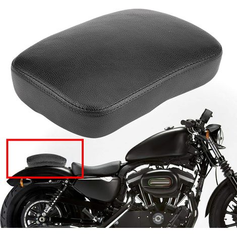 Soziussitz für Motorräder hinten mit Saugnapf, Bobber Chopper Soziuskissen, universelle Gesäßstütze, Saugnapfbefestigung, Modell Nr. 6 (1/5)