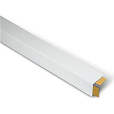 Weißer PVC-Klebewinkel 25 x 25 mm 250 cm BRINOX B6041-5B