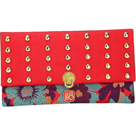Enveloppes rouges du Nouvel An chinois, enveloppes porte-bonheur, cadeaux de vœux, Hong Bao, pochettes rouges pour les fêtes de mariage-Sunflower