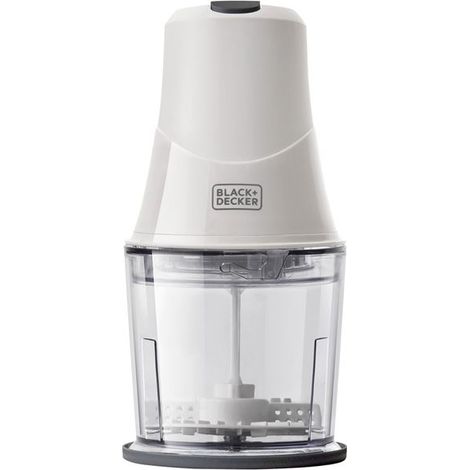 Black & Decker BXCH260E hachoir électrique 0,5 L 260 W Transparent, Blanc (1/5)