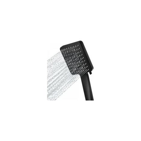 Pommeau de douche haute pression, 6 modes de pulvérisation, pommeau de douche amovible, accesorios de salle de bain(noir) (1/5)