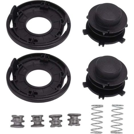 2pcs 4002-713-3017 Bobine de Tête de Coupe pour Stihl AutoCut 25-2 Fs90r Fs100rx Accessoire, Weed Wacker Accessoire de Pièces de Rechange, 4002 713 3017 9708 Cap Combo Stihl