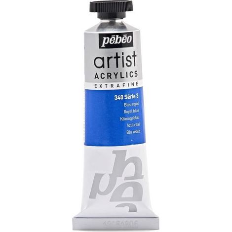 Peinture - Véronèse - Tube 37 ml - Bleu Royal - Extra fine - Brillant (1/3)