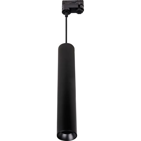 Suspension ANOVI UNIVERSAL PENDANT RAIL LED WiZ Pro RGB+TW rond noir mat - EUROPOLE - 29441028